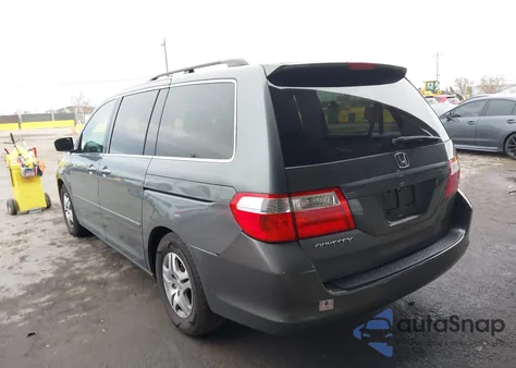 2007 Honda Odyssey Ex-L from USA, damaged, VIN 5FNRL38667B443922